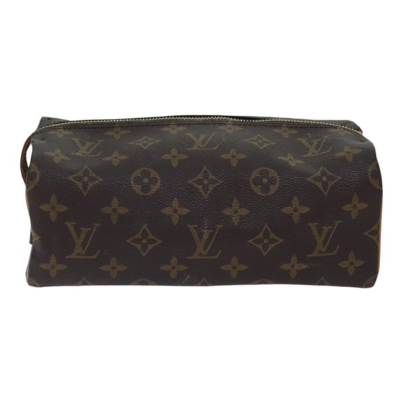 LOUIS VUITTON Monogram Trousse Patte Pression Cosmetic Pouch M47636 Auth ar12515 - Picture 13 of 16